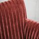 1950s Danish Modern Sculptural Velvet Lounge Armchair