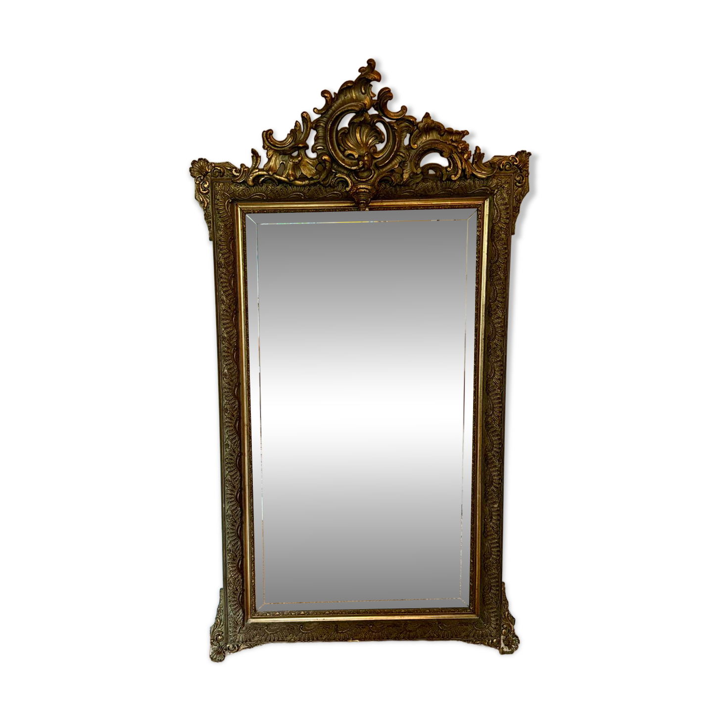 Antique mirror from the Napoleonic era.