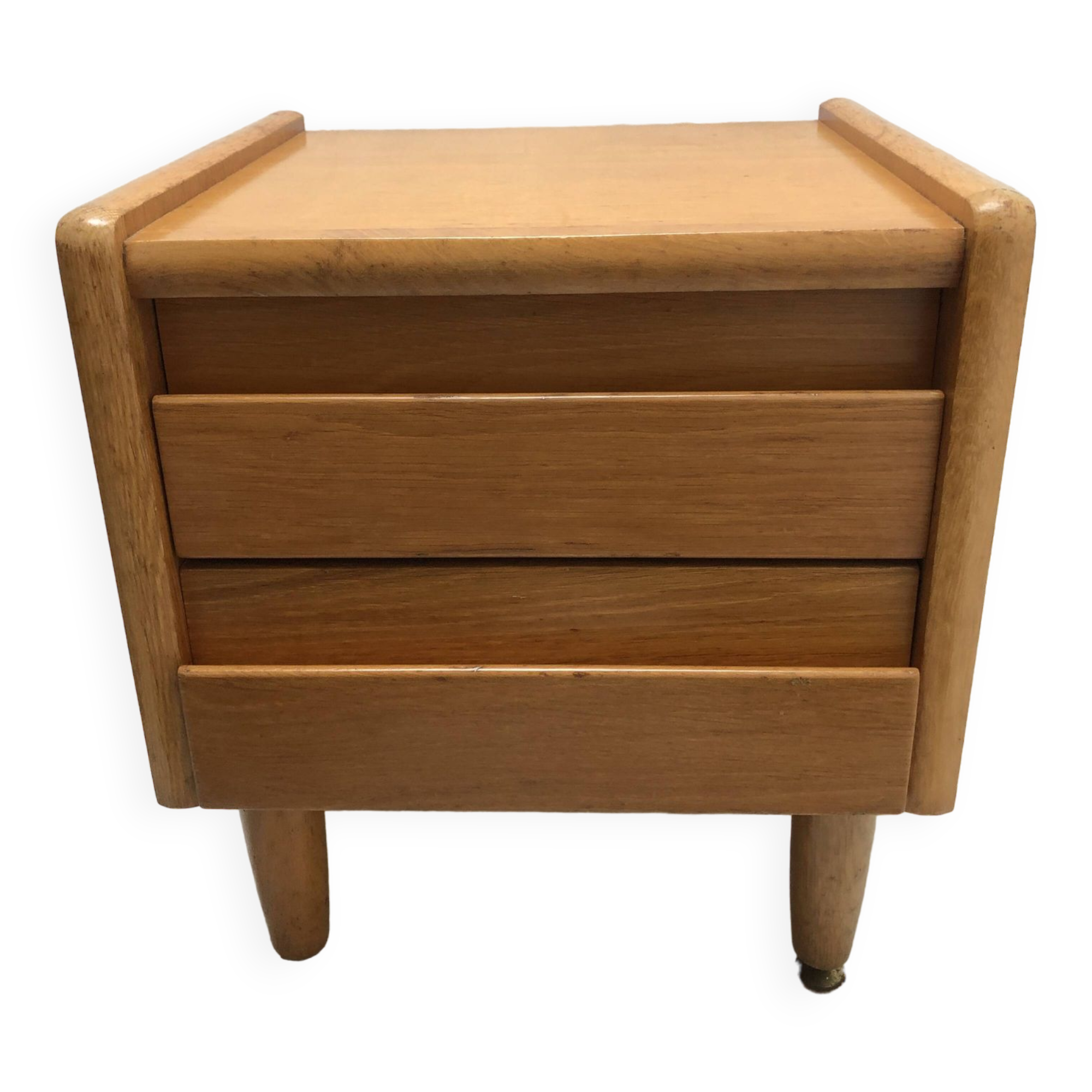 Bedside table / wooden sofa end, 1970s/1980s
