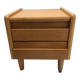 Bedside table / wooden sofa end, 1970s/1980s