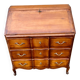 Secretary desk called "scriban" in Louis XV style made of fruitwood.
