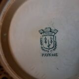 Salad bowl in iron from the Saint Amand et Hamage factory - PAYSAGE model