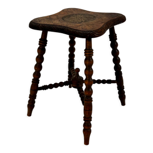 table d'appoint en chêne - 1920