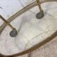 Vintage 'golden' bar trolley