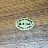 Scandinavian teak plateau from the mid-century by Äkta Teak, 1960s.