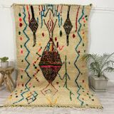 Handmade moroccan berber carpet 255 x 160 cm