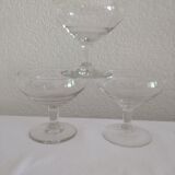 Set of 12 hand made champagne cups
