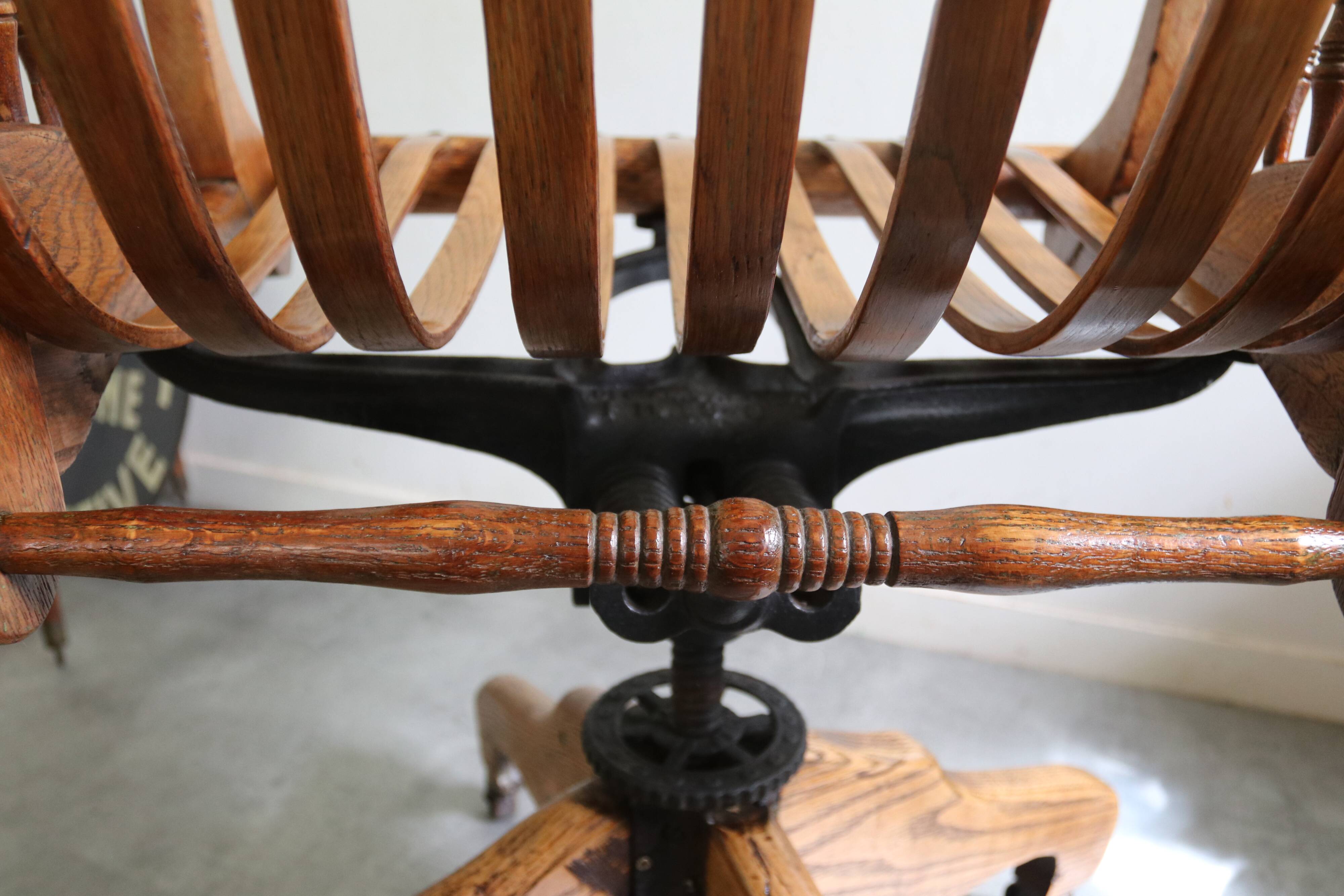 American office chair circa 1950