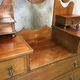 Hairdresser English early twentieth mahogany