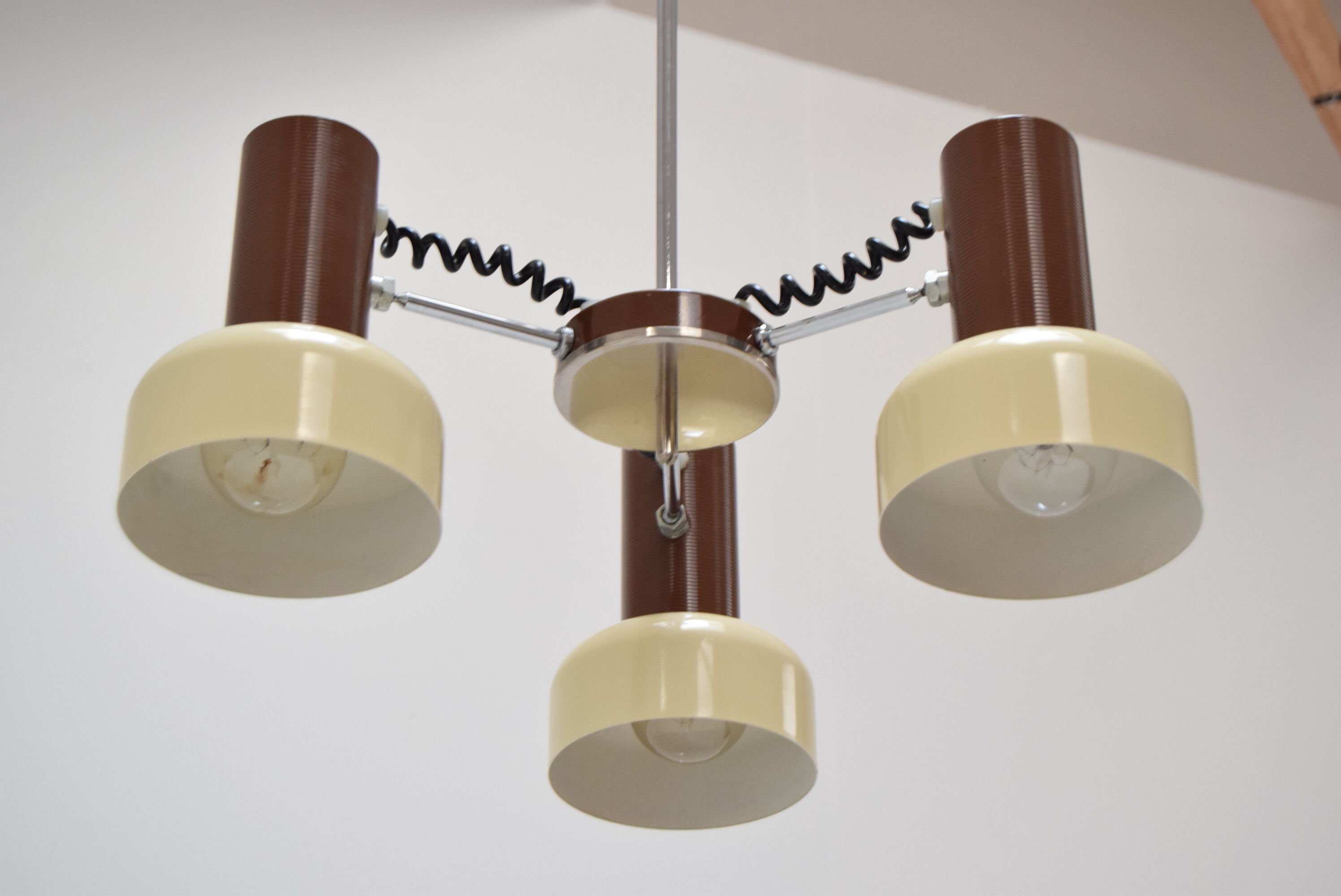 Mid-century adjustable chandelier by Napako, 1970‘s