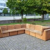 Vintage Modular Sofa 70ties champagne