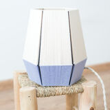 Table lamp woven in cotton thread