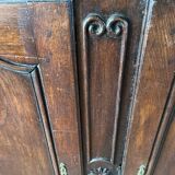 Anciennes portes de fenêtres d’église en chêne, années 1930