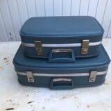 2 flight attendant suitcases