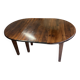 Extendable oval dining table
