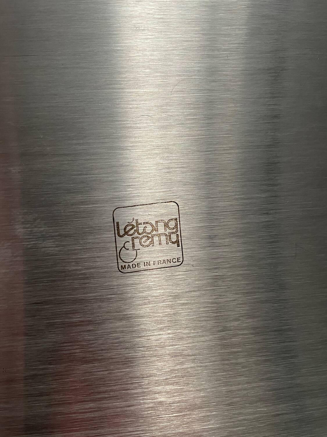 Plateau Vintage Inox - Letang & Rémy