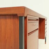 Teak desk by Peter Hvidt and Orla Mølgaard for Søborg, Denmark