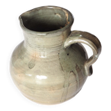 Pichet grès gris vert