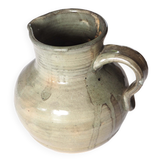 Sandstone pitcher gray green