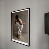 Kinfolk x alium archive art print dans cadre en chêne foncé et verre de haute qualité