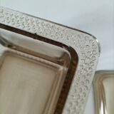 Vintage pressed glass box