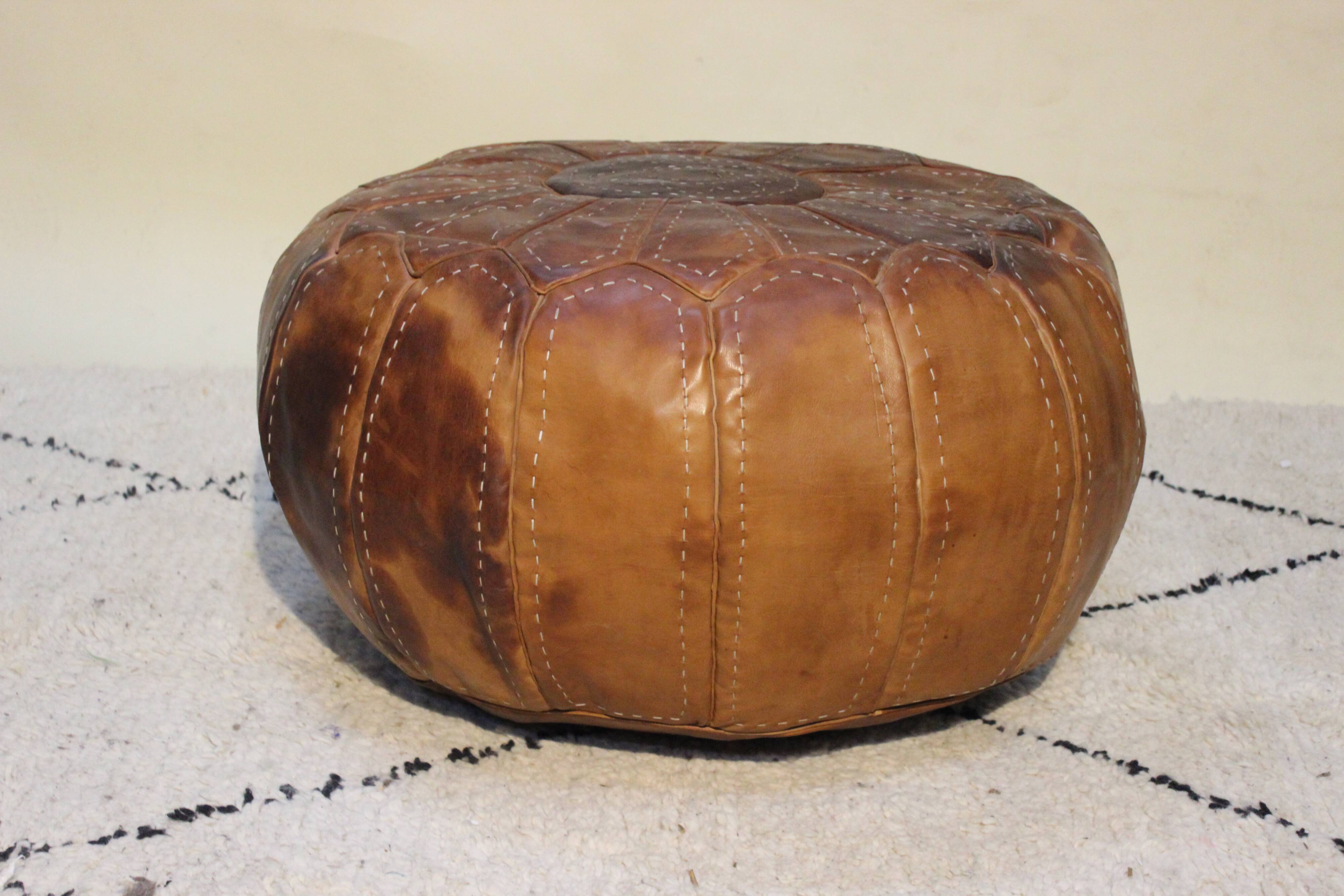 Pouf marocain