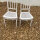 Pair of chairs canned
