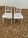 Pair of chairs canned