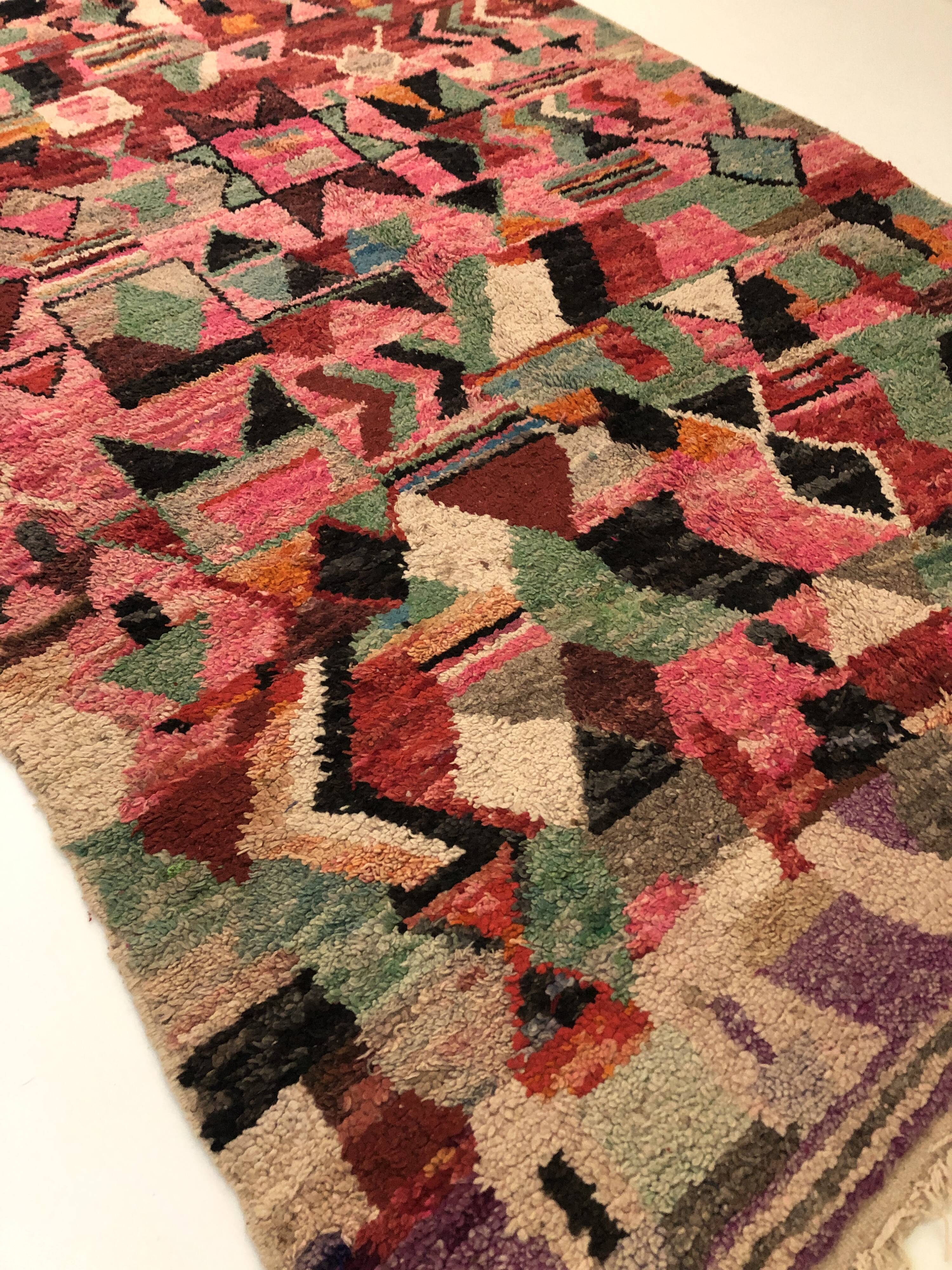 Moroccan Berber carpet Boujaad 2,58x1.69m