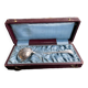Christofle Lotus model sprinkling spoon in box – Art Nouveau