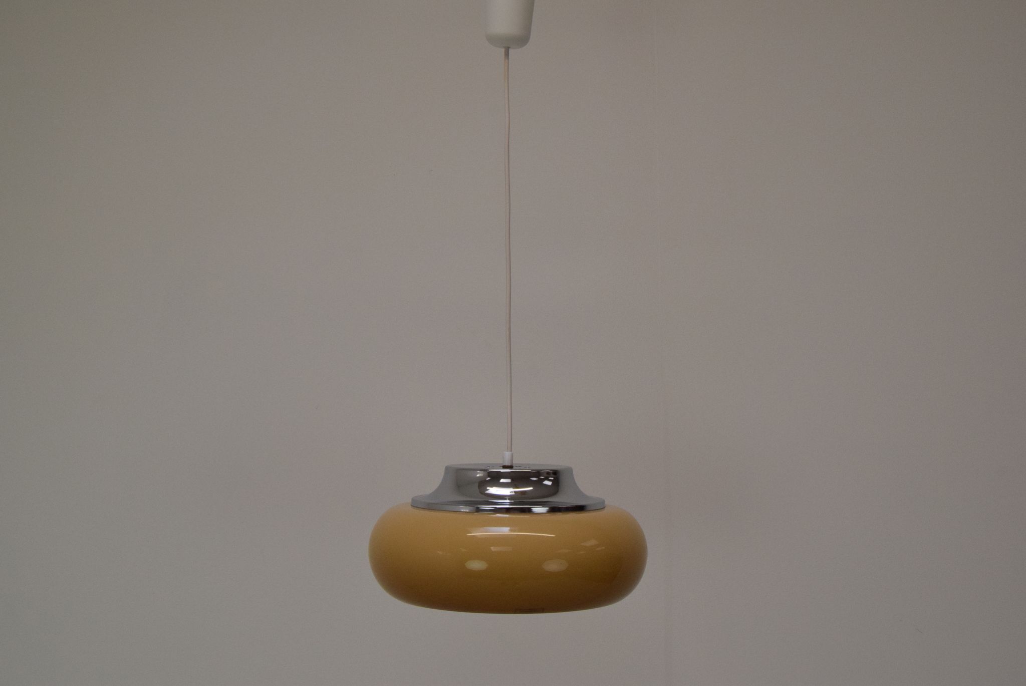 Mid-century pendant Meblo, designed Harvey Guzzini , Italy , 1970's