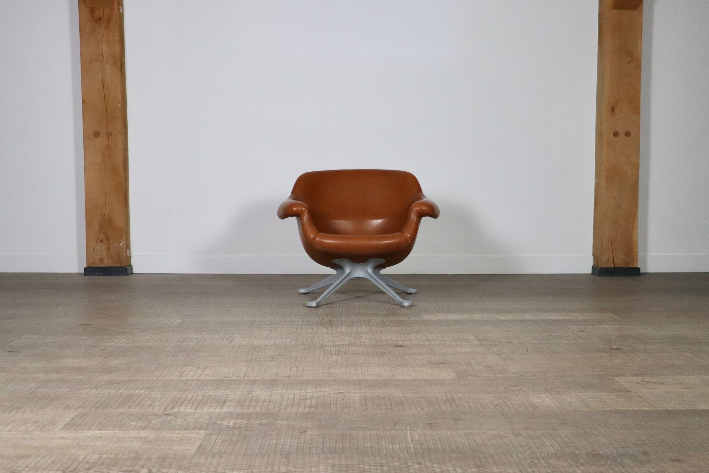 Angelo Mangiarotti For Cassina Model 1110 Lounge Chair, Italy 1960s