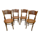 Set of 4 dining chairs by Thonet Mundus