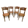 Set of 4 dining chairs by Thonet Mundus