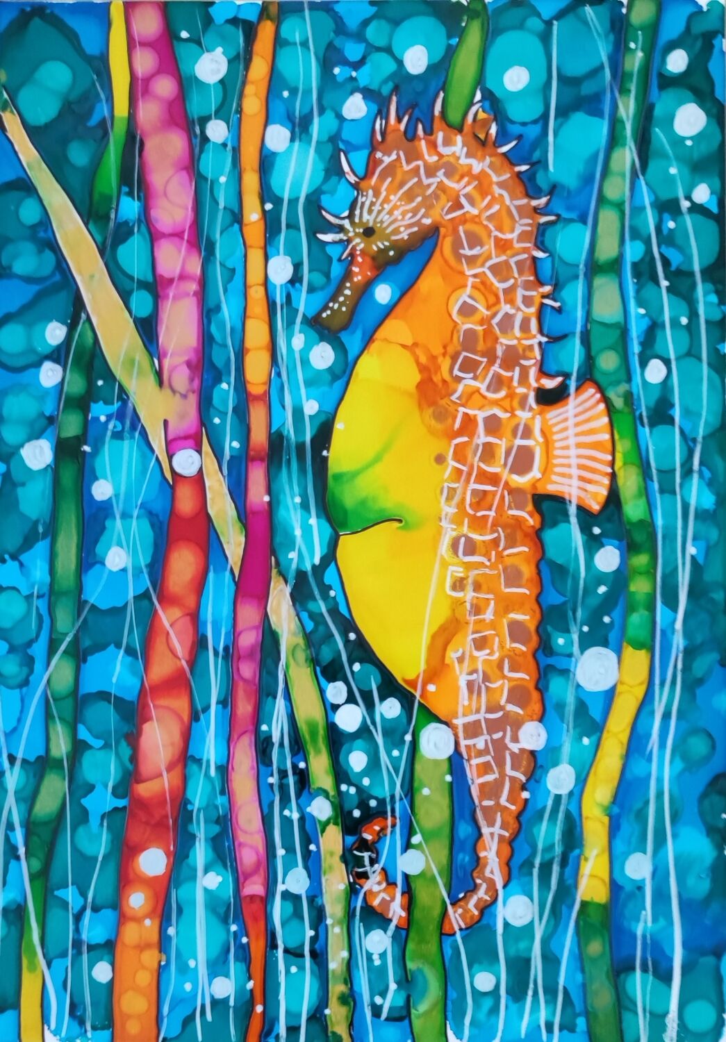 Seahorse illustration