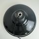 Pair of antique enamelled industrial workshop suspensions