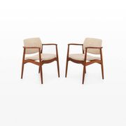 Captains chairs by Erik Buch for Ørum Møbler, Denmark, 1960s, set of 2