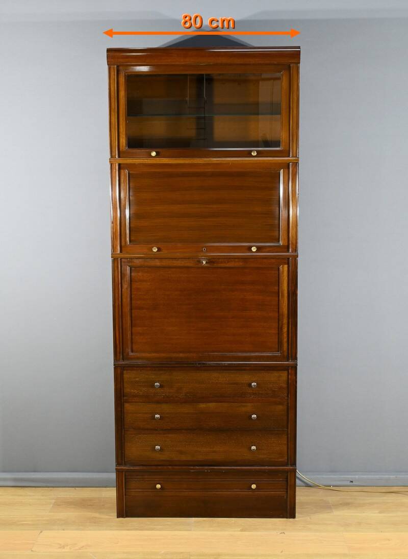 Modular Mahogany Furniture, Maison Martin Dupuis – 1970