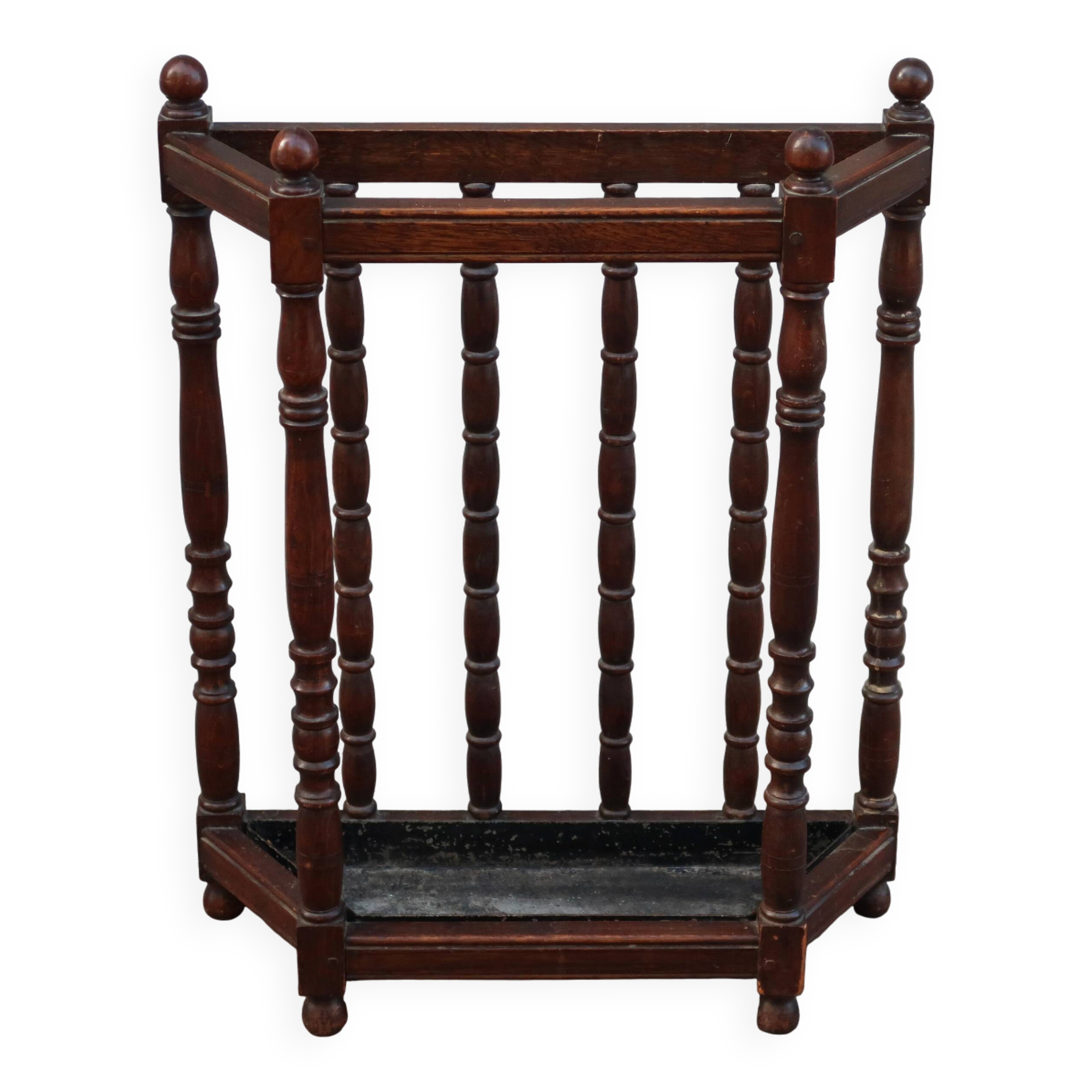 Vintage umbrella stand from the 1920s.