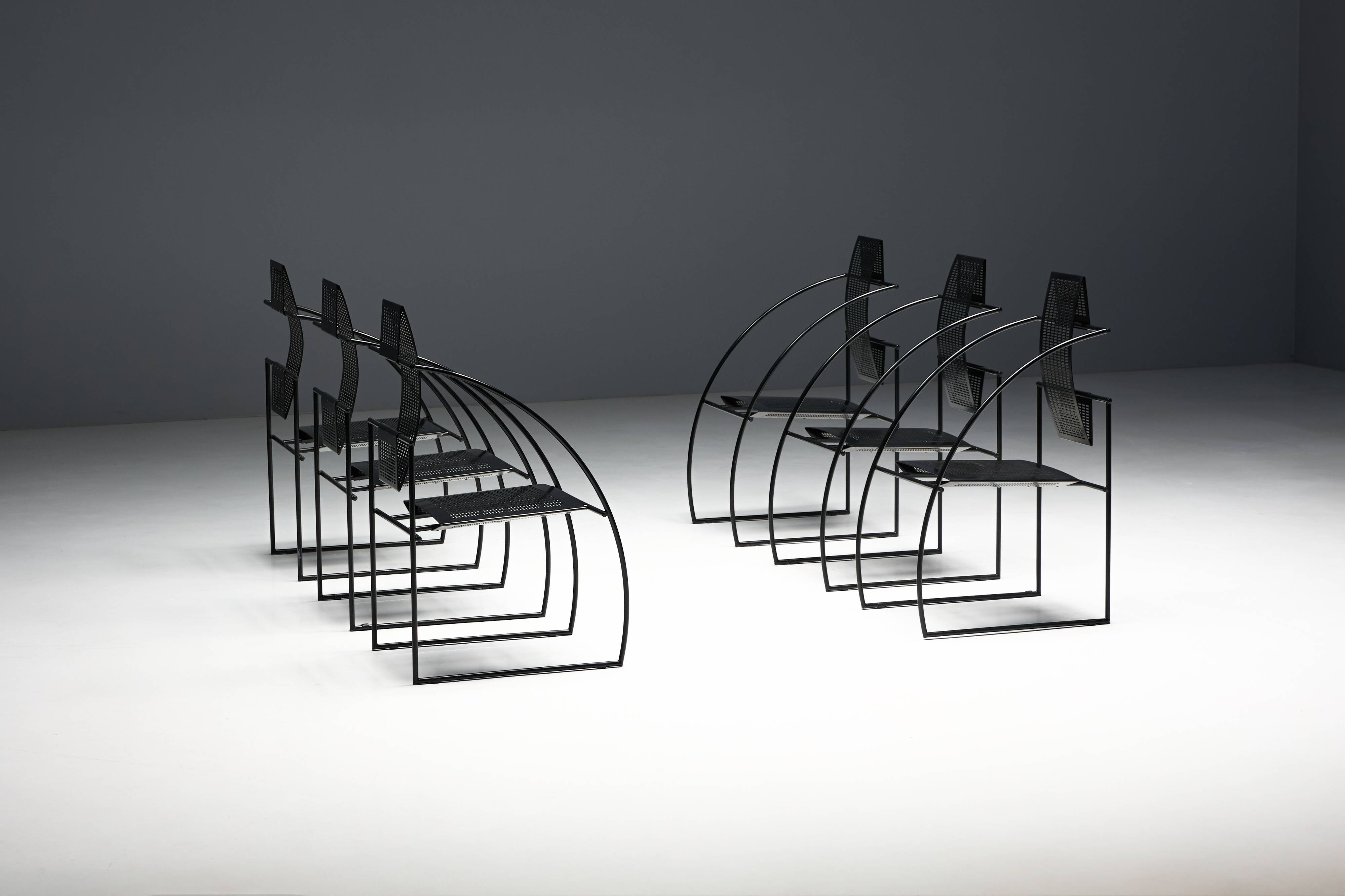 Quinta Chairs by Mario Botta for Alias, Italy, 1980s