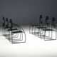 Quinta Chairs by Mario Botta for Alias, Italy, 1980s