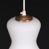 Danish MidCentury Tulip Lamp with Opal Glass 60s