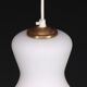 Danish MidCentury Tulip Lamp with Opal Glass 60s