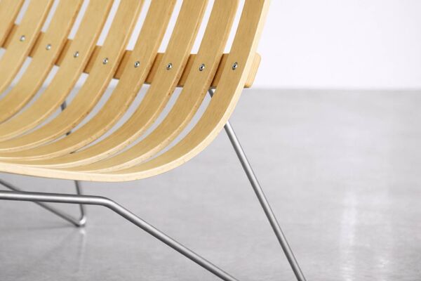 Pair of Scandinavian Scandia Easy Chairs by Hans Brattrud for Fjordfiesta