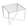 Postmodern white jarpen table by niels gammelgaard for ikea, 1983