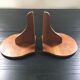 Paire de consoles murales en bois