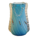 Murano mouth-blown multilayer vase