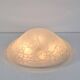 Vintage Mushroom Ceiling Lamp in Glass, 1970s