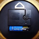 Bronze wall clock