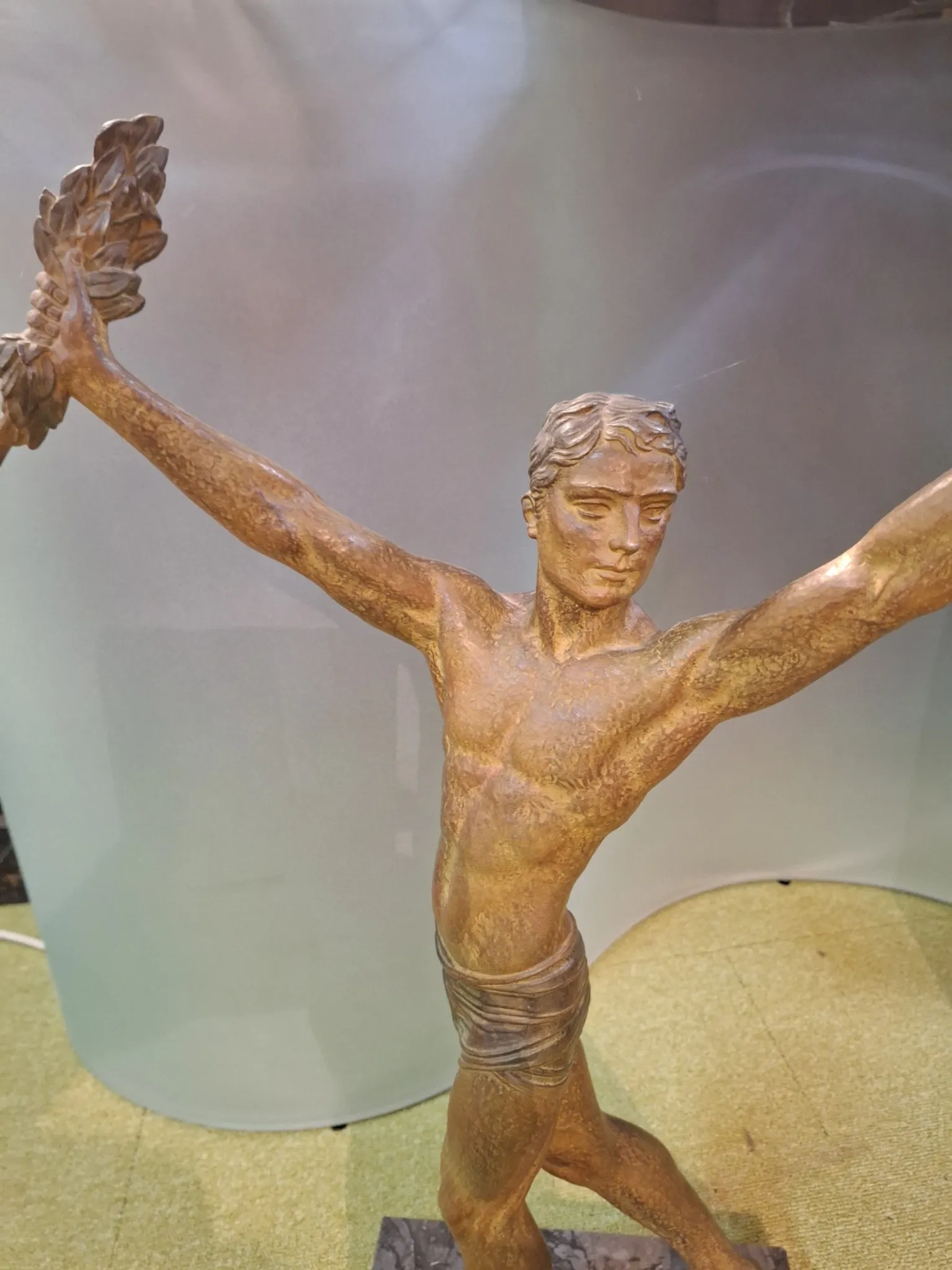 Art Deco statue "The Victory"